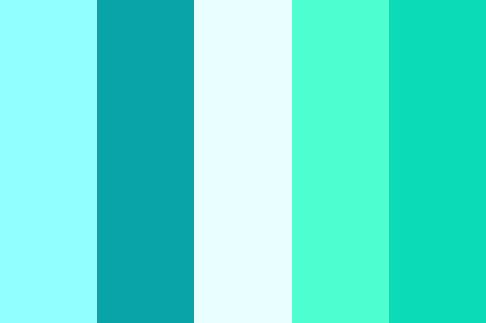 Bright Cyan Color | ArtyClick