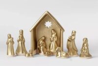 20+ Gorgeous and Modern Nativity Sets – The How To Mom