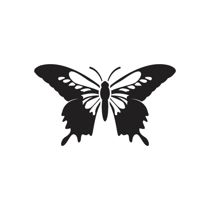 Butterfly graphic design home decor