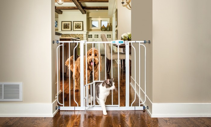 Carlson design studio home decor walk through pet gate