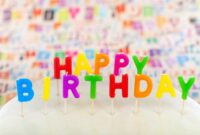 Birthday decoration design at home