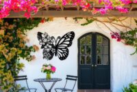 Butterfly graphic design home decor